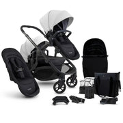 iCandy Orange 4 Double Pushchair Bundle - Glacier