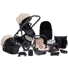 iCandy Orange 4 Travel System & Car Seat - Latte