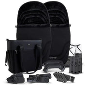 iCandy Orange 4 Twin Pushchair Bundle - Latte