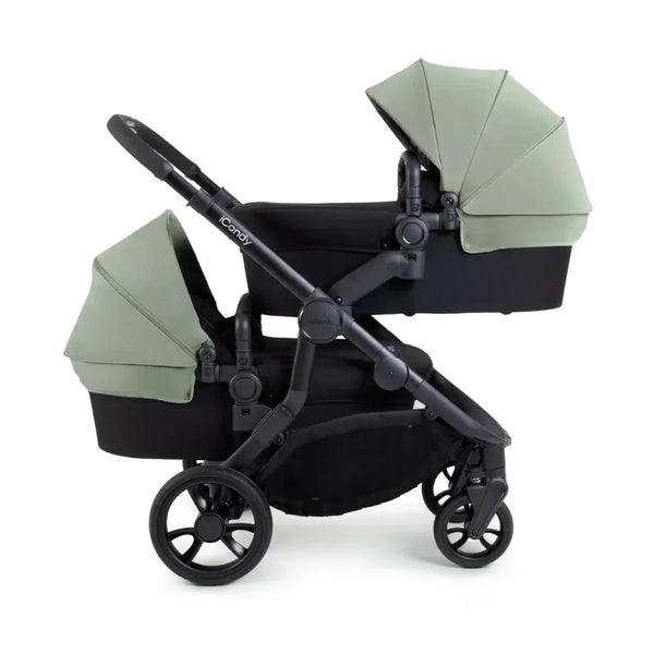 iCandy Orange4 Twin Travel System Car Seat Pistachio Newbie and Me