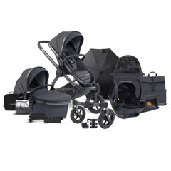 iCandy Peach 7 All-Terrain Storm Single - Complete Car Seat Bundle