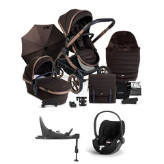 iCandy Peach 7 Complete Pushchair Bundle with Cloud T Car Seat & Base - Pecan