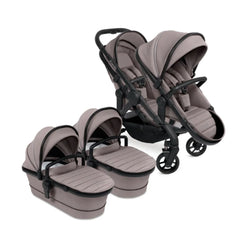 iCandy Peach 7 Porcini Pushchair and Carrycot - Twin