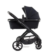 iCandy Peach 7 Pushchair and Carrycot - Complete Car Seat Bundle - Black Edition