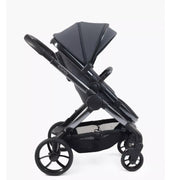 iCandy Peach 7 Pushchair and Carrycot - Complete Car Seat Bundle - Dark Grey Edition