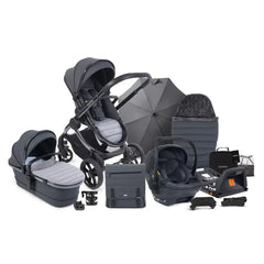 iCandy Peach 7 Pushchair and Carrycot - Complete Car Seat Bundle - Truffle Edition