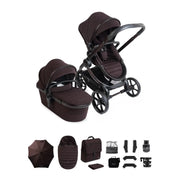 iCandy Peach 8 Pushchair and Carrycot Bundle - Coffee Bean