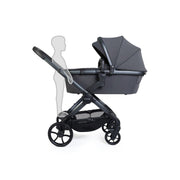 iCandy Peach 8 Pushchair and Carrycot Bundle - Grey