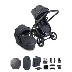 iCandy Peach 8 Pushchair and Carrycot Bundle - Grey