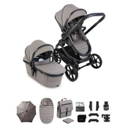 iCandy Peach 8 Pushchair and Carrycot Bundle - Porcini