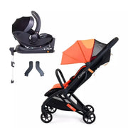 iCandy Pip Travel System with Black Cocoon Car Seat - Sunset