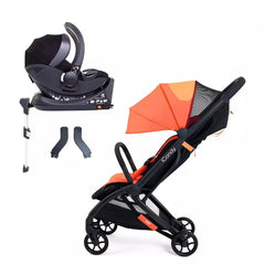 iCandy Pip Travel System with Black Cocoon Car Seat - Sunset