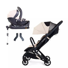 iCandy Pip Travel System with Latte Cocoon Car Seat - Latte