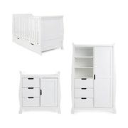 Obaby Stamford Classic 3 Piece Room Set - White